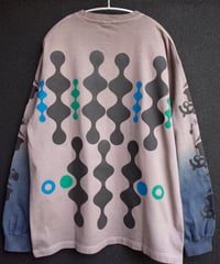 “( ˊ̱˂˃ˋ̱ )Balance(°▽°)” Collage LongSleeve-Plants Dyeing ver