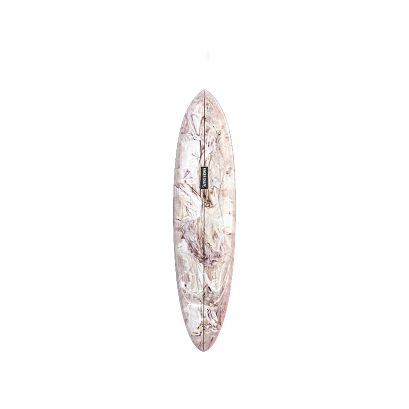 【美品】Fingershape ミドルフィンガーミッドレングスサーフボード7.3 MIDDLE FINGER 7'3