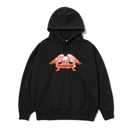 SWEAT HOODED FREEDOM WASH
