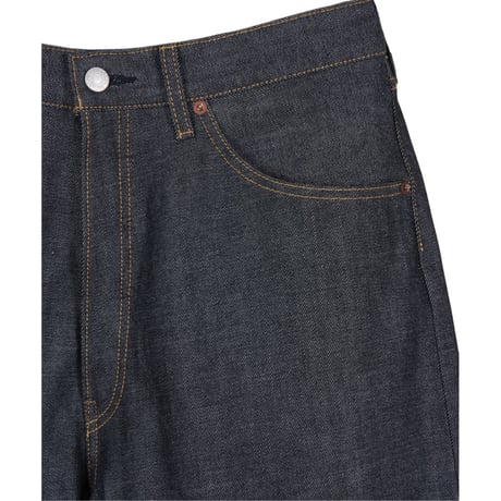 DENIM 5P PANTS RIGID BLACK