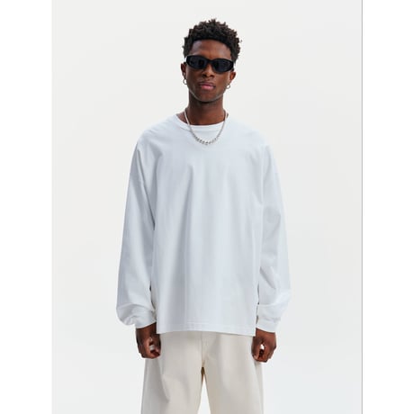 SPANISH PIMA BOXY L/S TEE