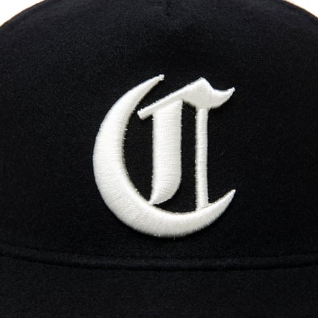 WOOL MELTON 5 PANEL CAP