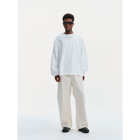 SPANISH PIMA BOXY L/S TEE