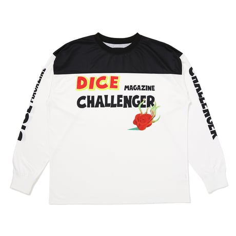 DICE MAGAZINE X CHALLENGER / L/S DRY DICE TEE