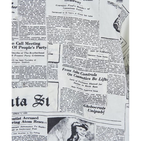 NEWS PAPER SHIRT