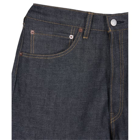 DENIM 5P PANTS RIGID BLACK