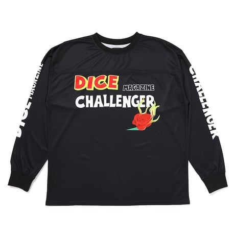 DICE MAGAZINE X CHALLENGER / L/S DRY DICE TEE