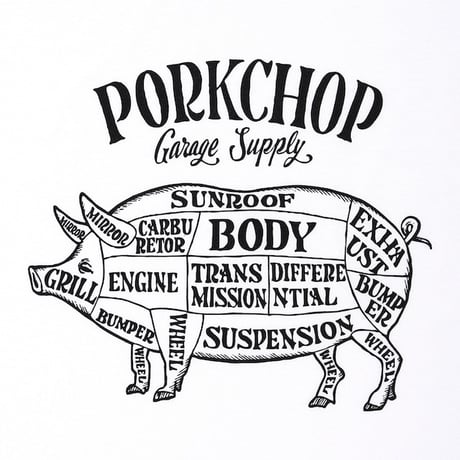 PORK FRONT TEE 25