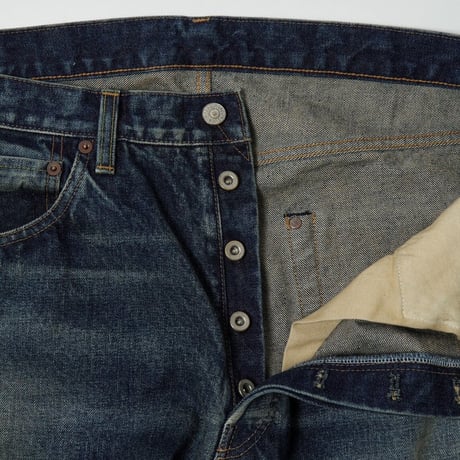 DENIM 5P PANTS H.WASH