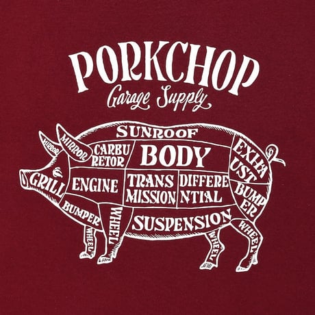 PORK FRONT TEE 25