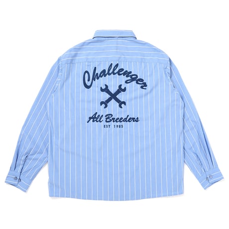 L/S STRIPE MECHANIC SHIRT