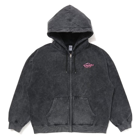 NEON WOLF ZIP HOODIE