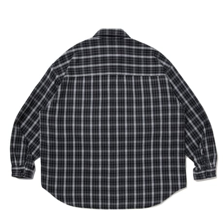 AD PROCESSING HEAVY FLANNEL CHECK L/S SHIRT