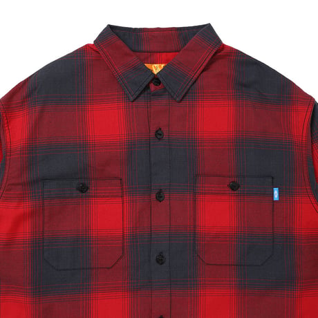 L/S SHADOW CHECK SHIRT