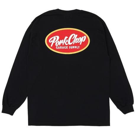 NC OVAL SCRIPT L/S TEE