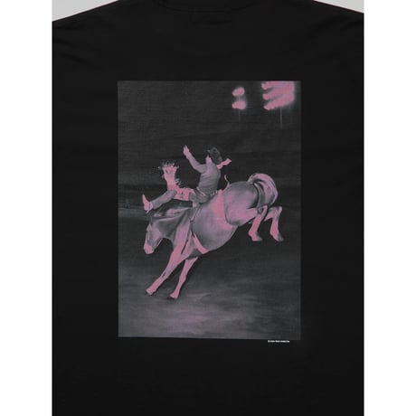 PRINT S/S TEE ( PINK 14 )