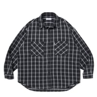 AD PROCESSING HEAVY FLANNEL CHECK L/S SHIRT