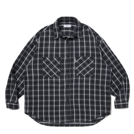 AD PROCESSING HEAVY FLANNEL CHECK L/S SHIRT