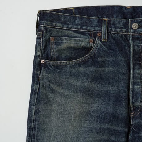 DENIM 5P PANTS H.WASH