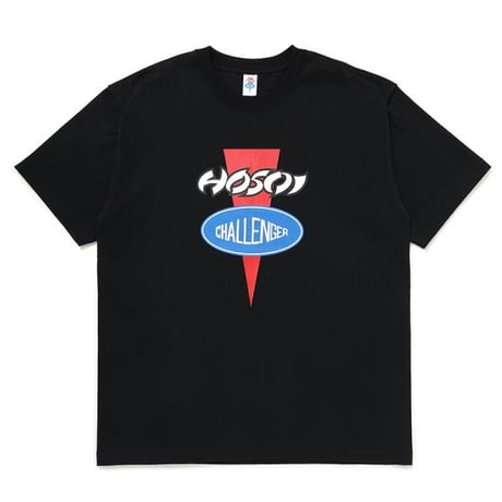 HOSOI × CHALLENGER FRONT LOGO S/S TEE