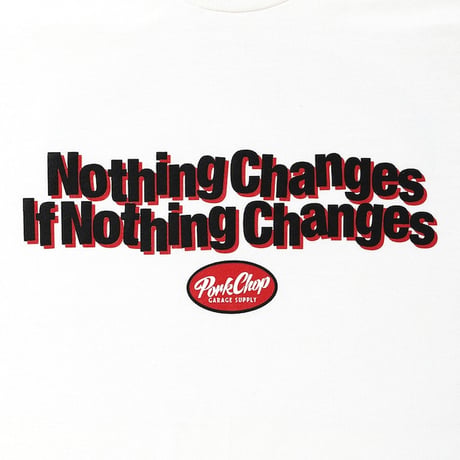 NC OVAL SCRIPT L/S TEE