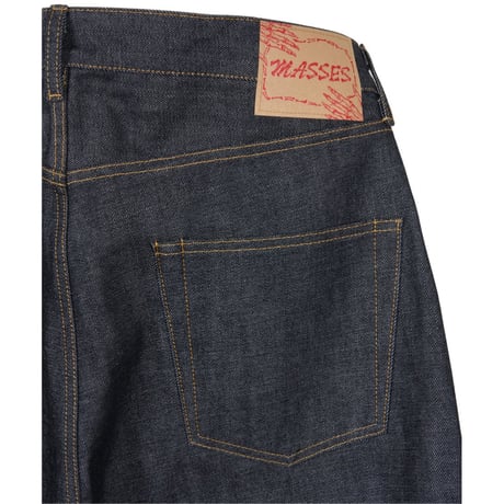 DENIM 5P PANTS RIGID BLACK