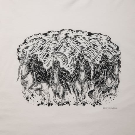 PRINT L/S TEE (MAGICAL DESIGN®)