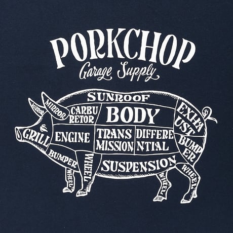 PORK FRONT TEE 25