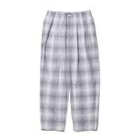 OMBRE CHECK 2 TUCK EASY PANTS