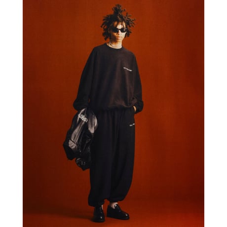 FLEECE WIDE EASY PANTS