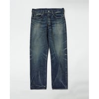 DENIM 5P PANTS H.WASH