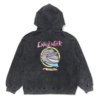 NEON WOLF ZIP HOODIE