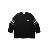 HEAVY OZ JERSEY JACQUARD SLEEVE HOCKEY SHIRT
