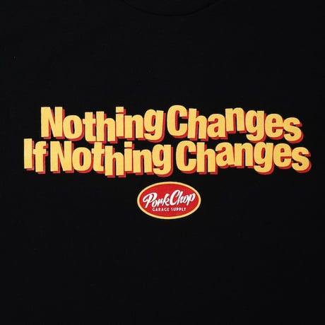 NC OVAL SCRIPT L/S TEE