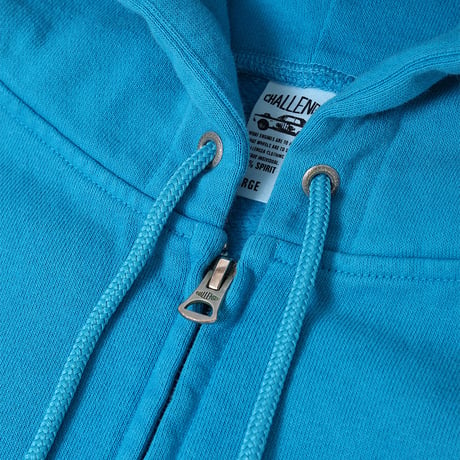 NEON WOLF ZIP HOODIE