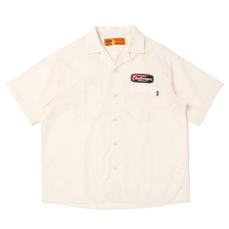 S/S PATCHED WORK SHIRT