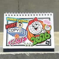 2026 WORKER CALENDAR - 365 WORKERS STICKER -