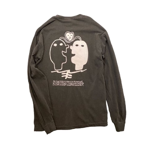 OKAWARA KENTARO A.N.D. LOGO REWORK L/S TSHIRTS