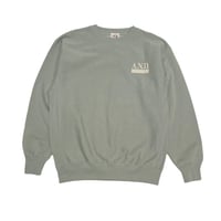 A.N.D. 2021 AKI / Three Principles Sweat / smoky green