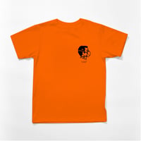 【Ryohei Kaneda】Instructional Graphics シルクスクリーン Tシャツ （オレンジ）