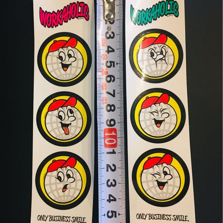 【WORKAHOLIC】BUSINESS SMILE STICKER