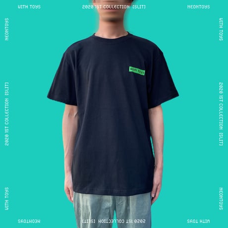 【NEON TOYS】2020 1ST COLLECTION [SLIT] - TEES02_Black