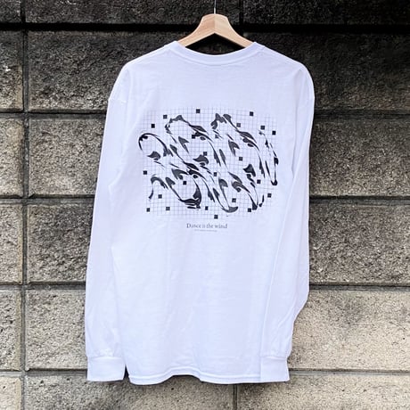 【Ol' Mod】wind (long-T  / color：white)