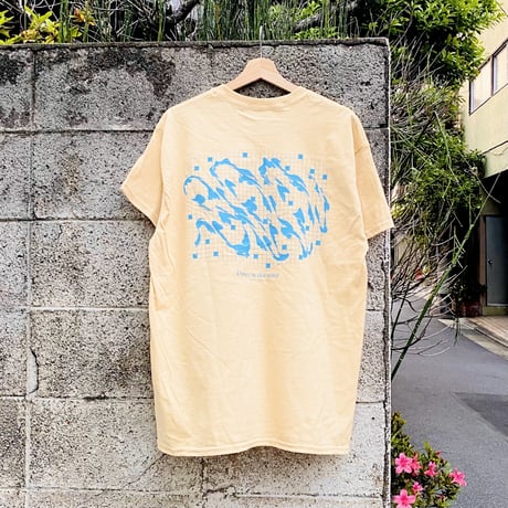 【Ol' Mod】wind (T-shirt  / color：cream yellow)