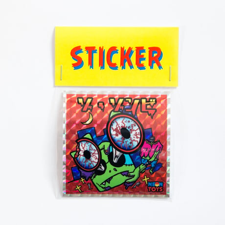 【NEONTOYS】ZO-ZOMBIE_STICKER_R ZO-ZOMBIE_STICKER_R