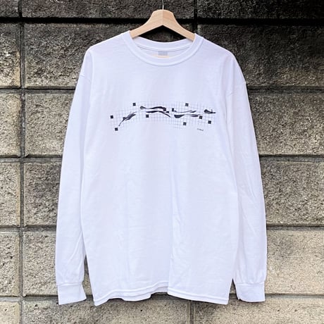 【Ol' Mod】wind (long-T  / color：white)