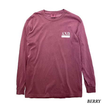 OKAWARA KENTARO A.N.D. LOGO REWORK L/S TSHIRTS