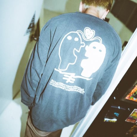 OKAWARA KENTARO A.N.D. LOGO REWORK L/S TSHIRTS