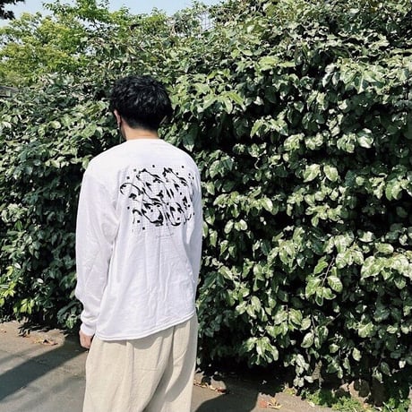 【Ol' Mod】wind (long-T  / color：white)
