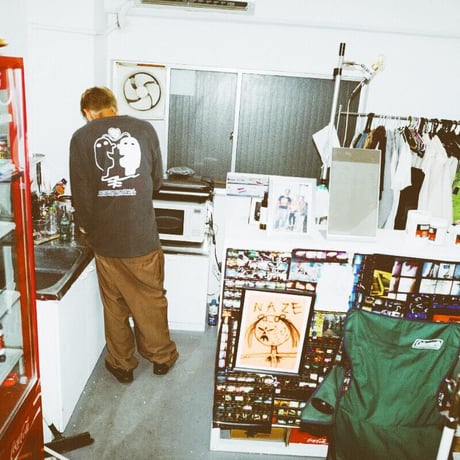 OKAWARA KENTARO A.N.D. LOGO REWORK L/S TSHIRTS